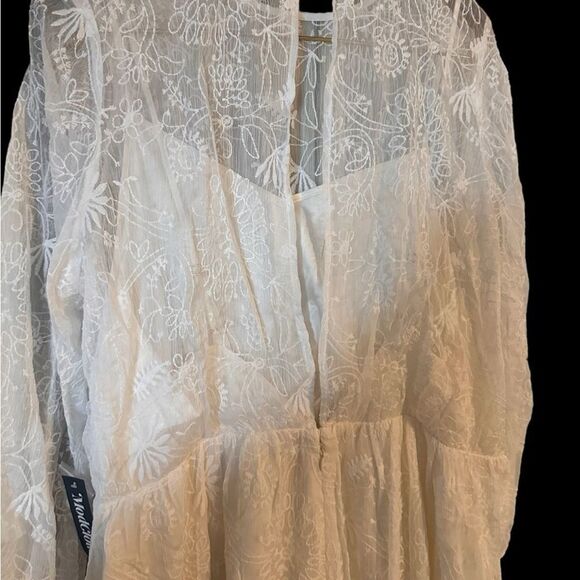 BNWT ModCloth Just the Beginning Maxi Dress 1X -MSRP $199 - Picture 12 of 13